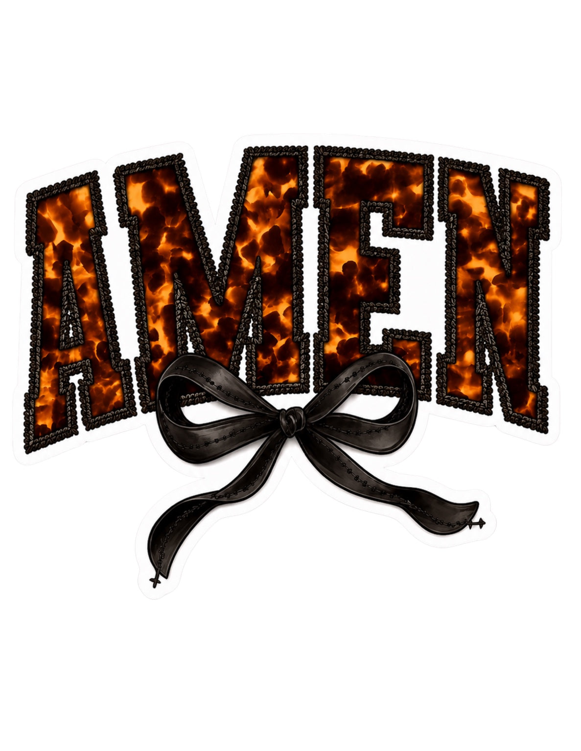 Amen sticker included in the Lord, It's Me Again Sticker Pack