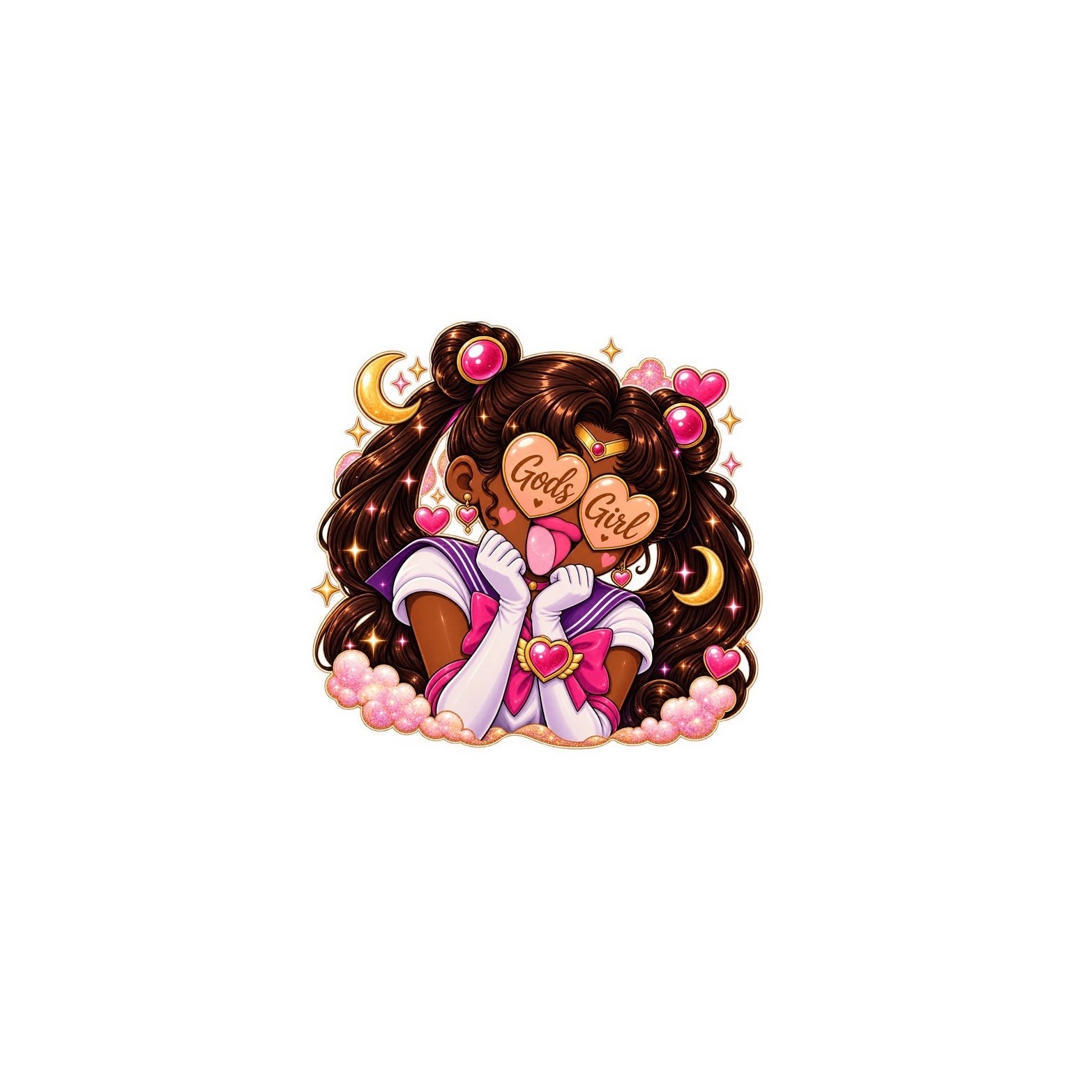 God's Girl sticker included in the Church Girl Sticker Pack